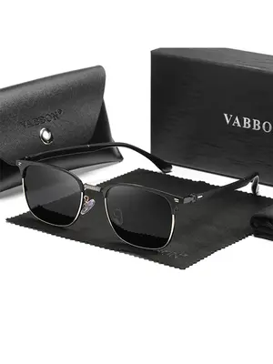 Vintage Simple Tinted Lens Sunglasses, Square Frame Sunglasses Trends for Women for Fall Everyday Use, Sun Protection Glasses...