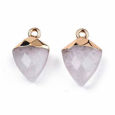 Natural Quartz Crystal Pendants
