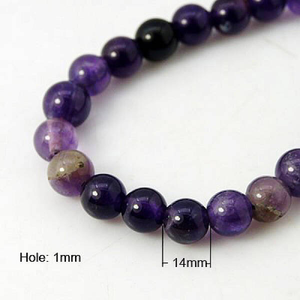 Natural Amethyst Beads Strands