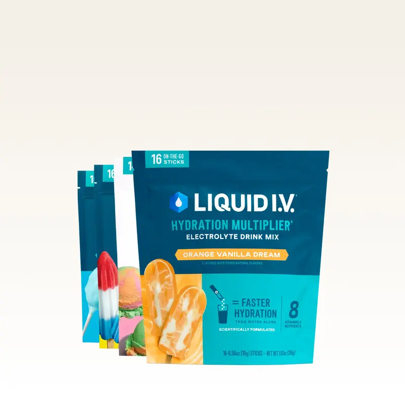 Liquid I.V. Hydration Multiplier - Sweet Treat Bundle - Hydration Powder Packets | Electrolyte Powder Drink Mix | Convenient ...