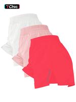 Women's Letter Print Shorts, Casual Pocket Shorts for Summer, Ladies Bottoms for All Seasons, Shorts for Women, Womenswear, A...