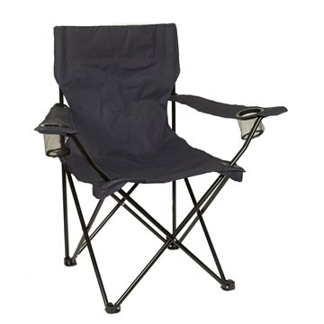 24 Customized Captain Folding Chair - Cup Holders & Carry Case