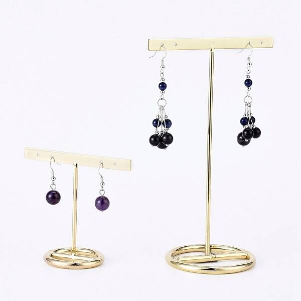 Iron T- Shape Earring Display Stand