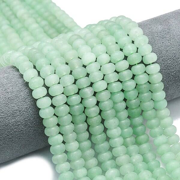 Natural Green Aventurine Beads Strands