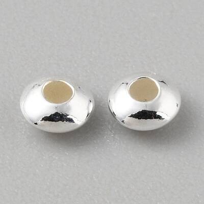 925 Sterling Silver Spacer Beads