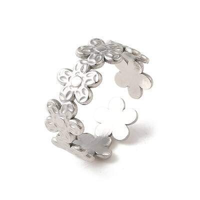 Non-Tarnish 201 Stainless Steel Finger Rings