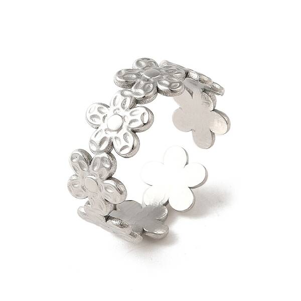 Non-Tarnish 201 Stainless Steel Finger Rings