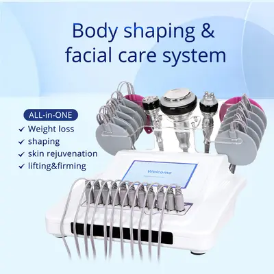 Unoisetion Ultrasonic 40K Cavitation EMS Slimming Muscle Stimulation Machine for Spa Salon Studio Home Use | MS-JS4201B