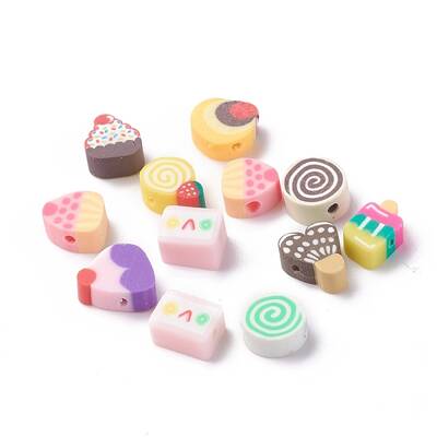 Handmade Polymer Clay Beads