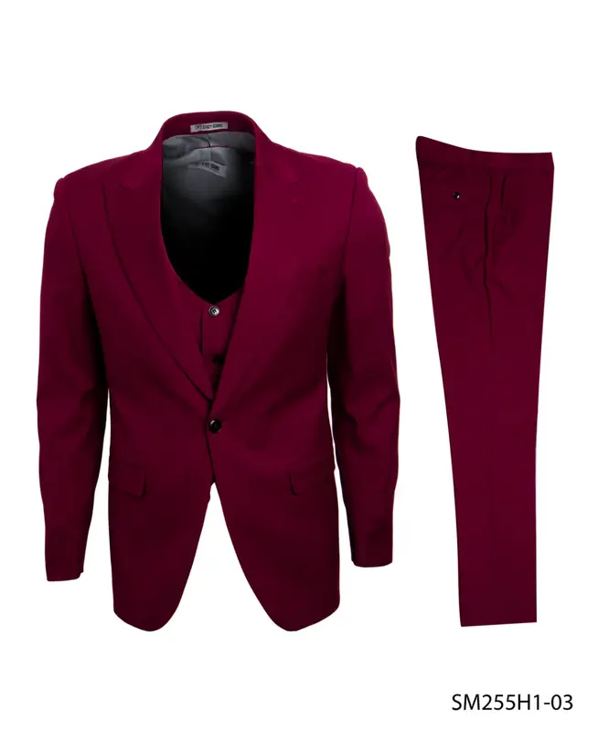 Stacy Adams Men's Executive 3-Pc Suit - Bold Color