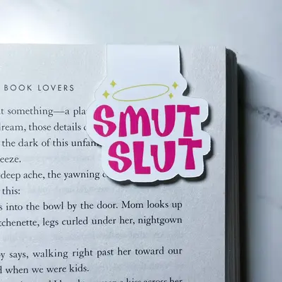 Smut Sl*t Magnetic Bookmark