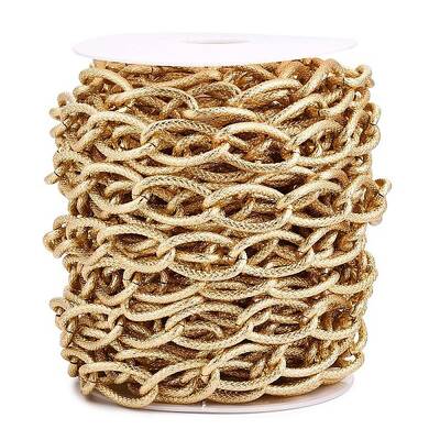 Aluminium Textured Curb Chains