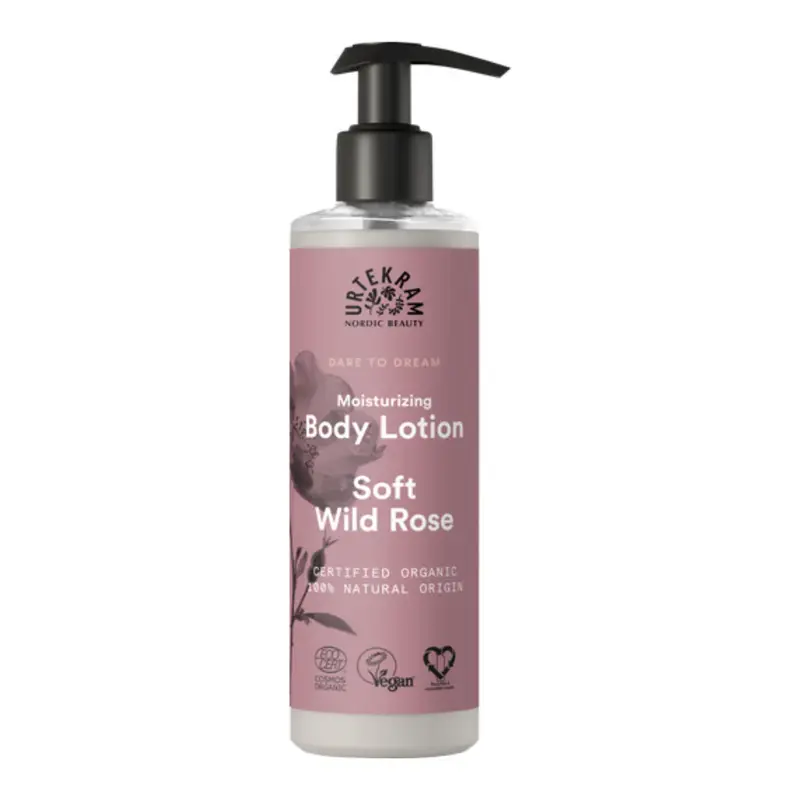 Urtekram Wild Soft Rose Body Lotion 245ml
