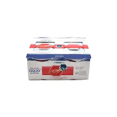 Meritene Nestlé Resource Gelled Water Pomegranate 4 x 125 gr