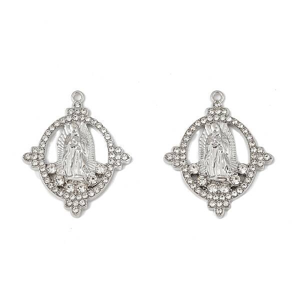 Alloy Rhinestone Pendants