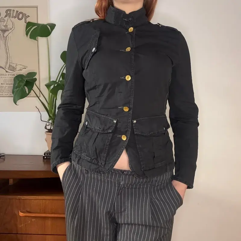 G-Star Jacket - Small Black Cotton