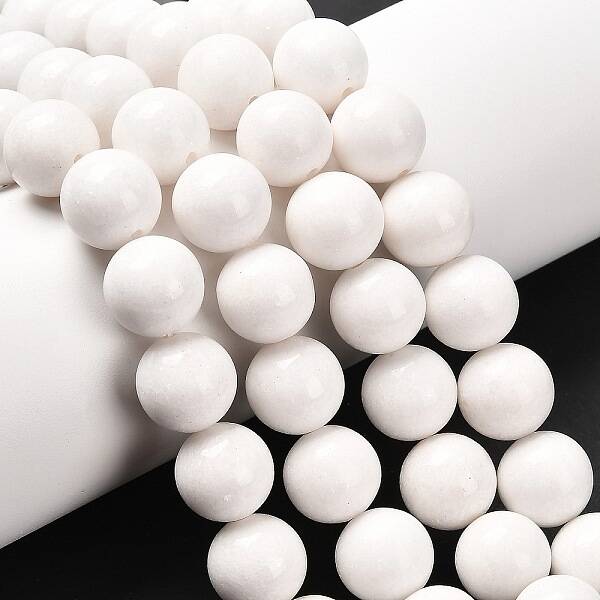Natural Mashan Jade Round Beads Strands