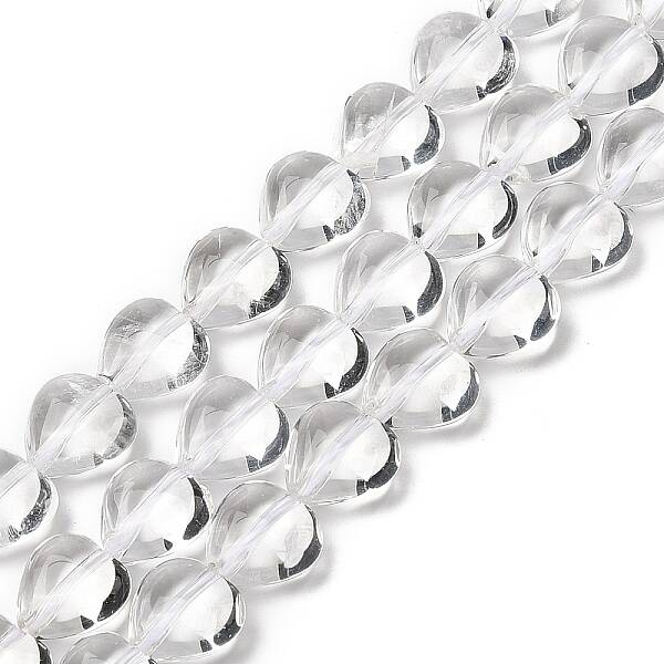 Natural Quartz Crystal Beads Strands
