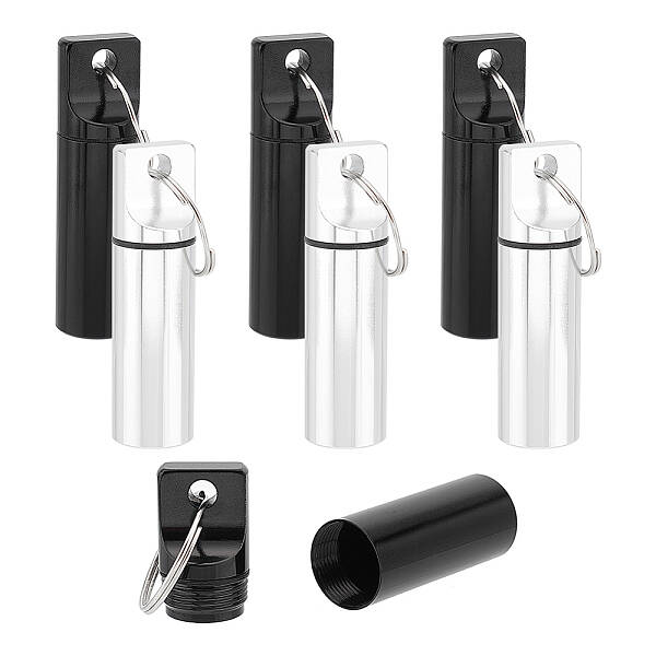 6Pcs 2 Colors Outdoor Portable Aluminium Alloy Small Multi-use Box