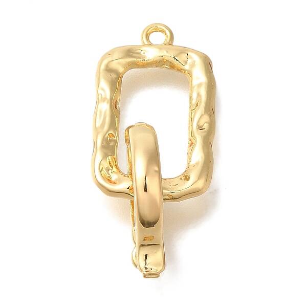 Brass Fold Over Clasps