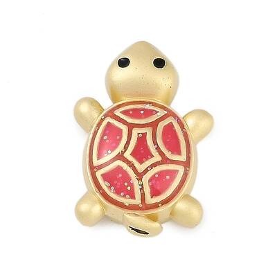 Rack Plating Alloy Enamel Beads