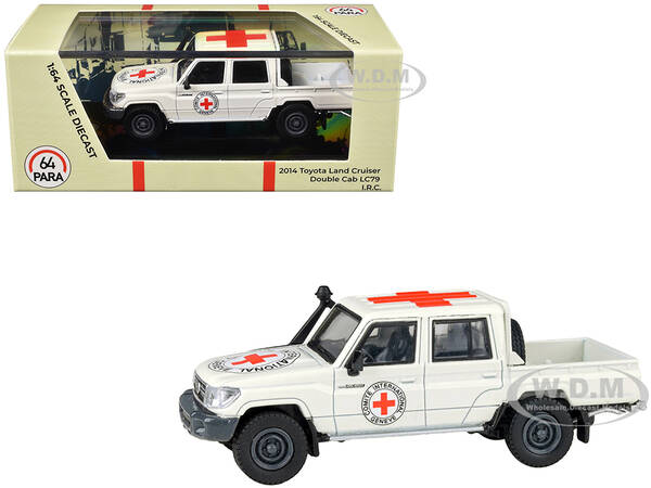 2014 Toyota Land Cruiser LC 79 Pickup Truck White \