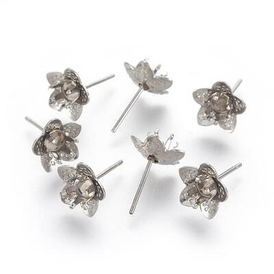Tarnish Resistant 304 Stainless Steel Stud Earring Findings