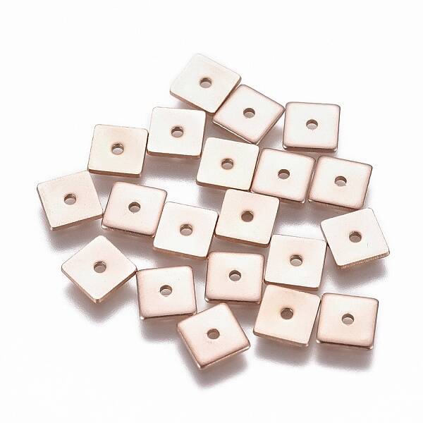 Ion Plating(IP) 304 Stainless Steel Spacer Beads
