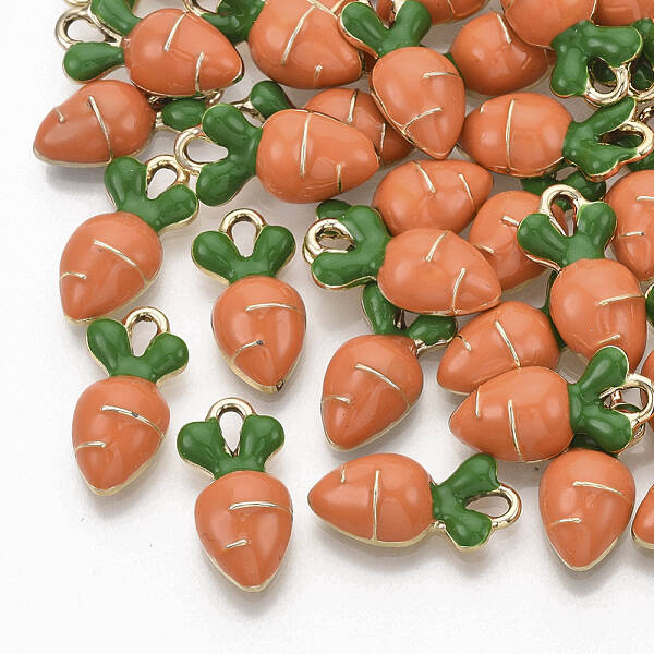 Alloy Enamel Pendants