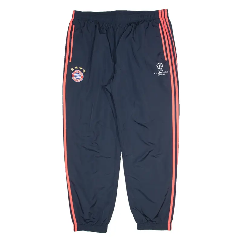 ADIDAS Mesh Lined Womens Joggers Blue Tapered 2XL W38 L28