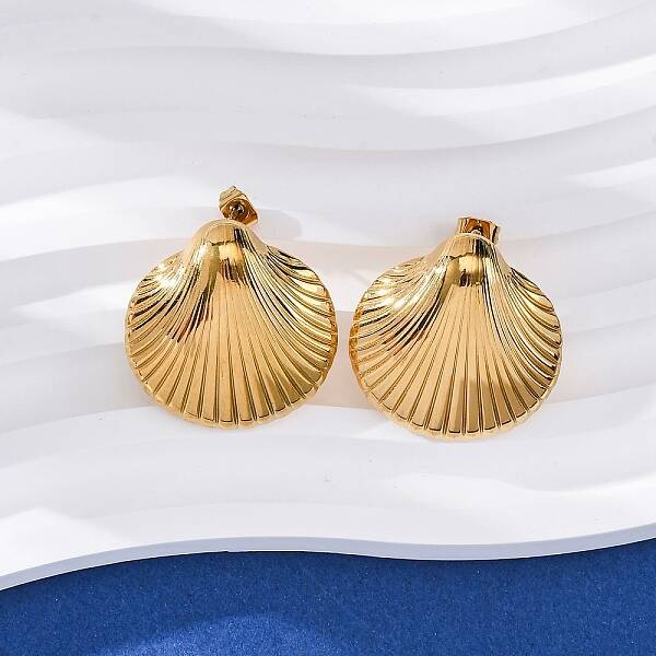 304 Stainless Steel Stud Earrings