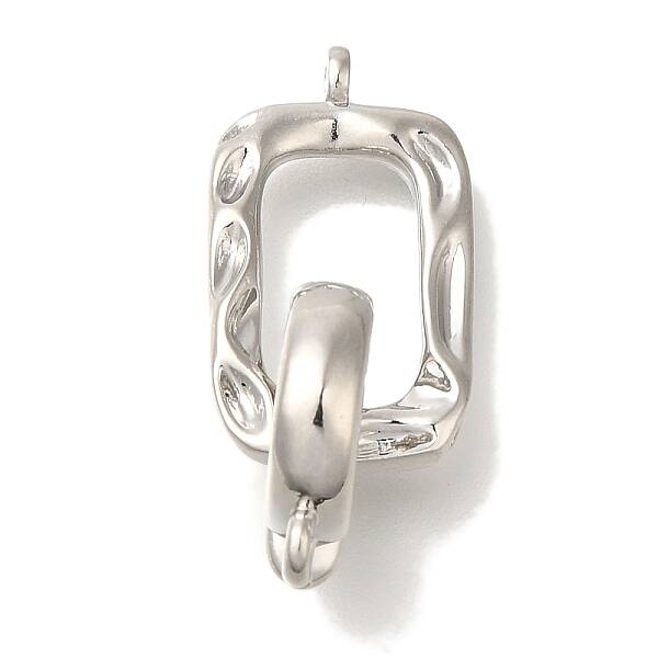 Brass Fold Over Clasps