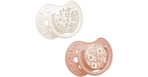 LOVI BLOSSOM 6-18m baby girl pacifier 2 pieces