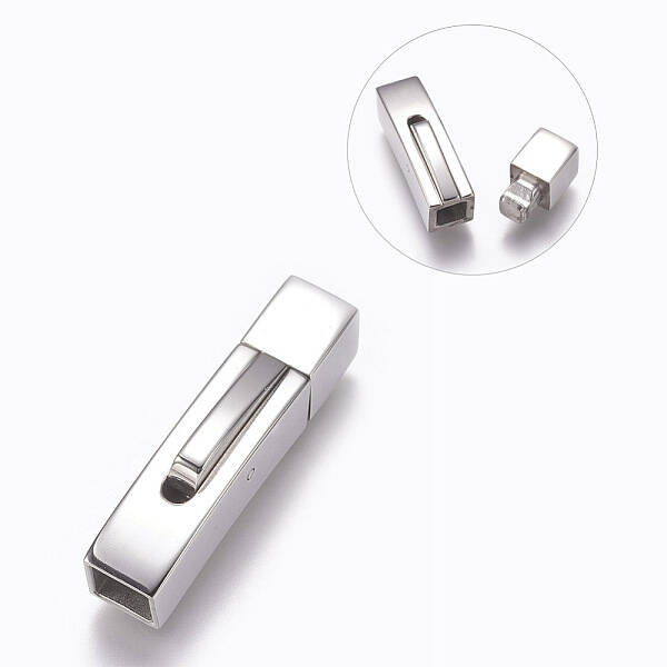 Tarnish Resistant 304 Stainless Steel Bayonet Clasps
