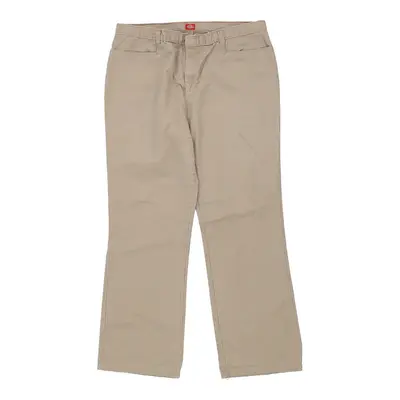 Dickies Trousers - 37W 31L Beige Cotton Blend