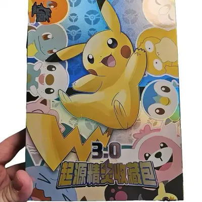 Eif Origin 3.0 Booster Box - Pokémon Non-TCG Collection with 16 Sealed Packs Featuring Textured Glitter Rainbow & Character ...