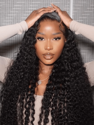 UNice Premium Raw Virgin Hair Transparent HD Full Lace Curly Wig