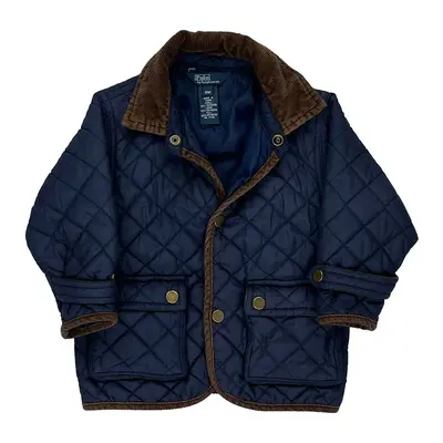 18 Months Polo By Ralph Lauren Jacket - XS Blue Polyester