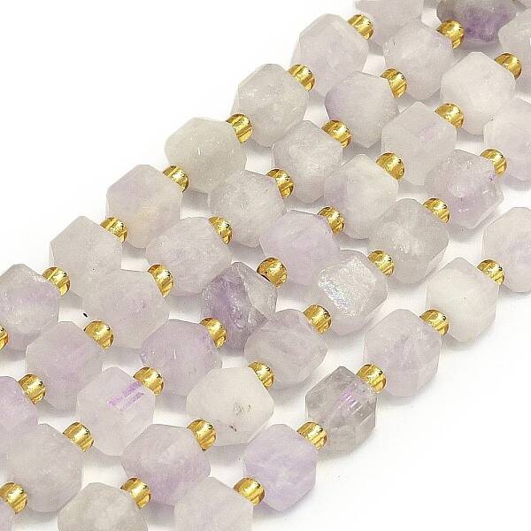 Natural Mauve Jade Beads Strands