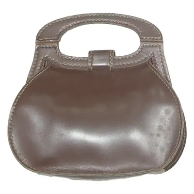 ROSENBAUM Womens Handbag Brown Leather