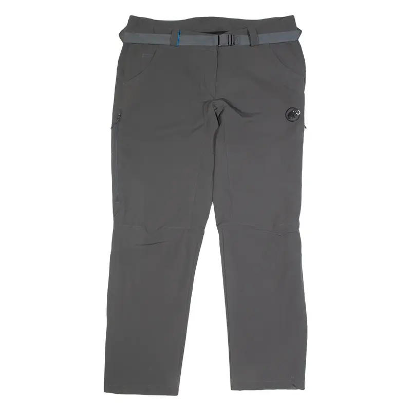 MAMMUT Outdoor Womens Trousers Grey Regular Straight W35 L30
