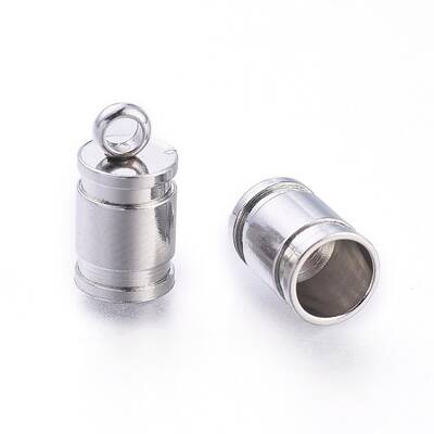 Tarnish Resistant 304 Stainless Steel Cord Ends