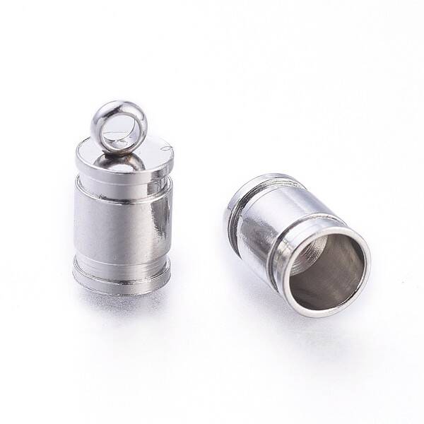 Tarnish Resistant 304 Stainless Steel Cord Ends