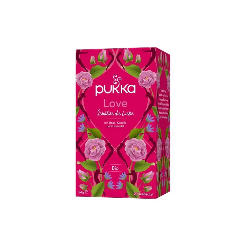 Pukka Organic Love Herbal Tea, 20 pieces (24 g)
