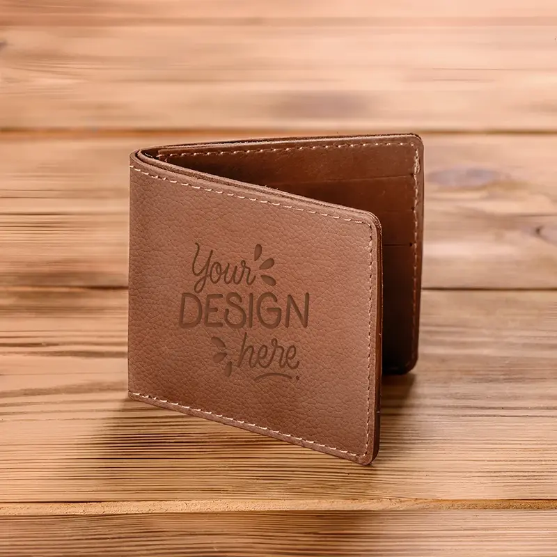 Leather Wallet - Rawhide-Four Sides