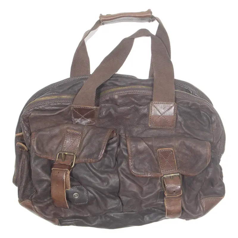 TIMBERLAND Womens Shoulder Bag Brown Leather