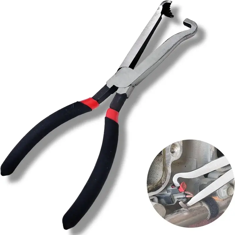 Professional Steel Disconnect Pliers, Multipurpose Car Repair Tool, Hand Tool for Easy Removal of Locking Push-tab Connectors...