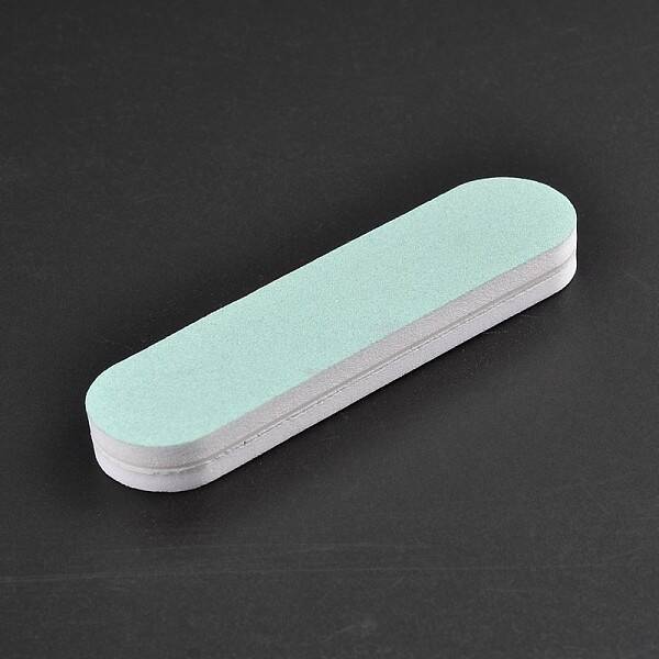 Rectangle Plastic Silver Polishing Stick