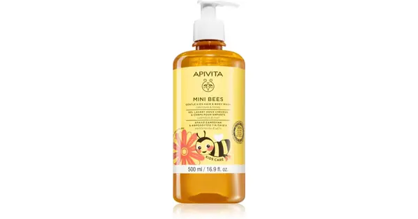 Apivita Mini Bees Soft Washing Gel for Children's Body & Hair 500ml