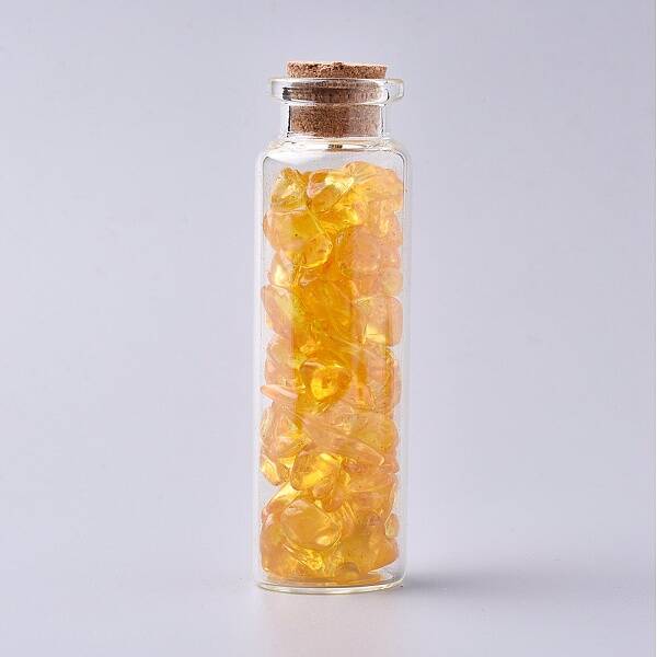 Glass Wishing Bottle
